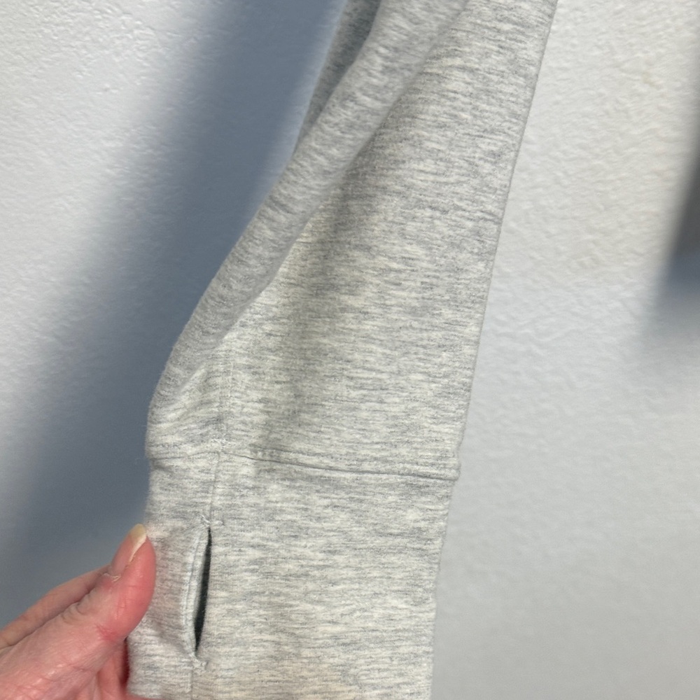 Lululemon Go Forward Women's Cozy Turtleneck Sweater - Light Gray size 6 - Picture 3 of 11